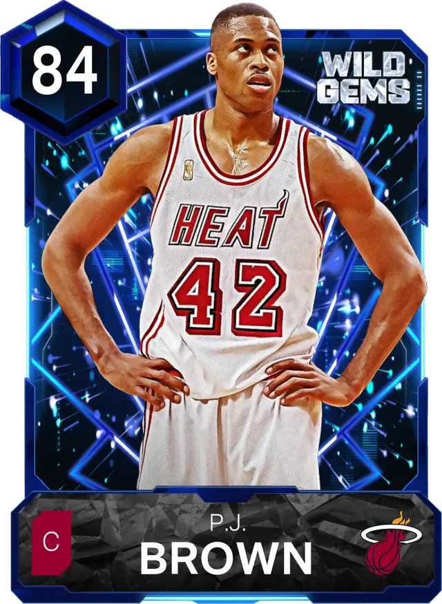 (SAPPHIRE) P.J. Brown (84 OVR)