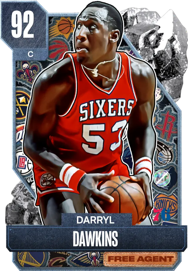 (FREEAGENT) Darryl Dawkins (92 OVR)