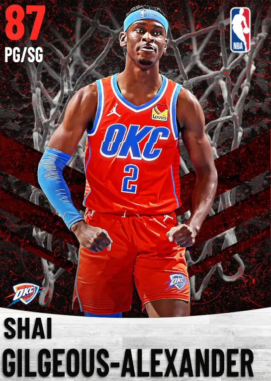 (RUBY) Shai Gilgeous-Alexander (87 OVR)