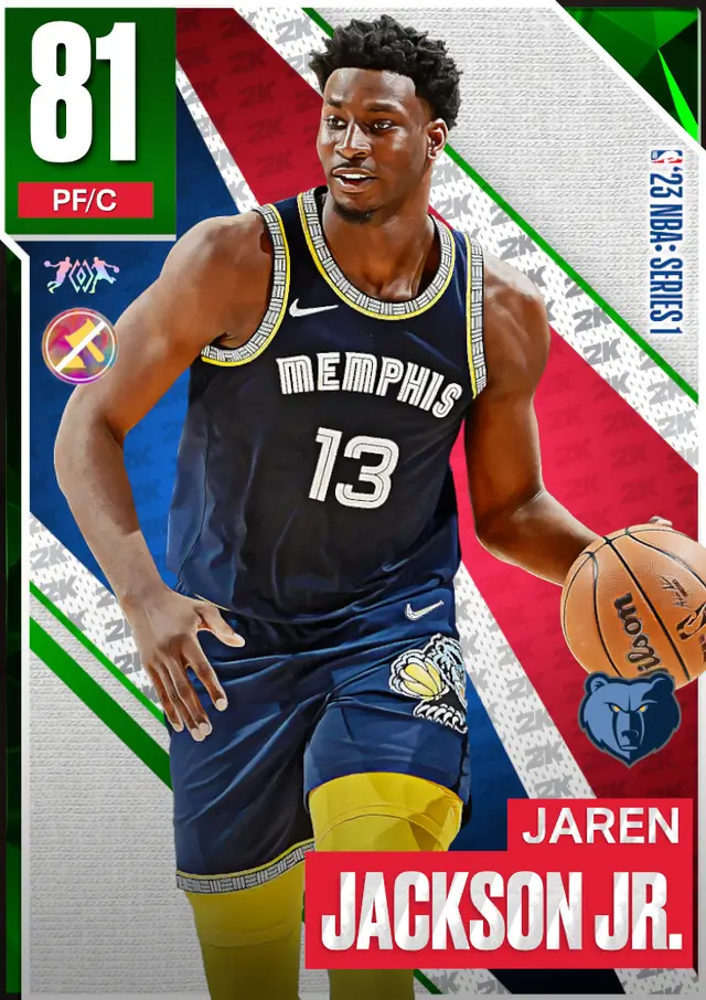 (EMERALD) Jaren Jackson Jr. (81 OVR)
