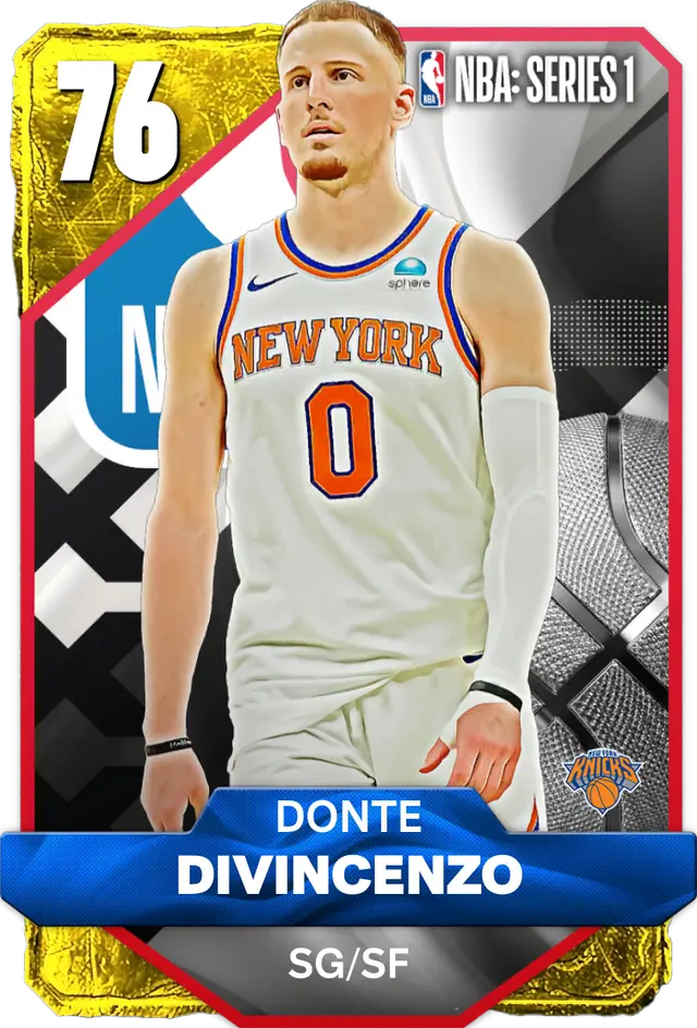 (GOLD) Donte DiVincenzo (76 OVR)
