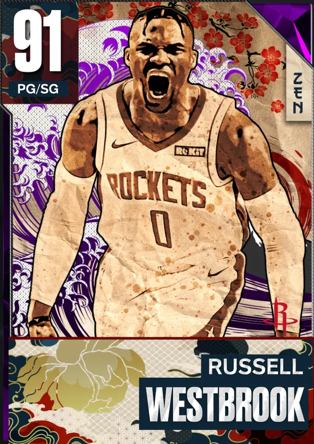 (AMETHYST) Russell Westbrook (91 OVR)