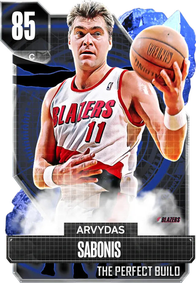 (SAPPHIRE) Arvydas Sabonis (85 OVR)