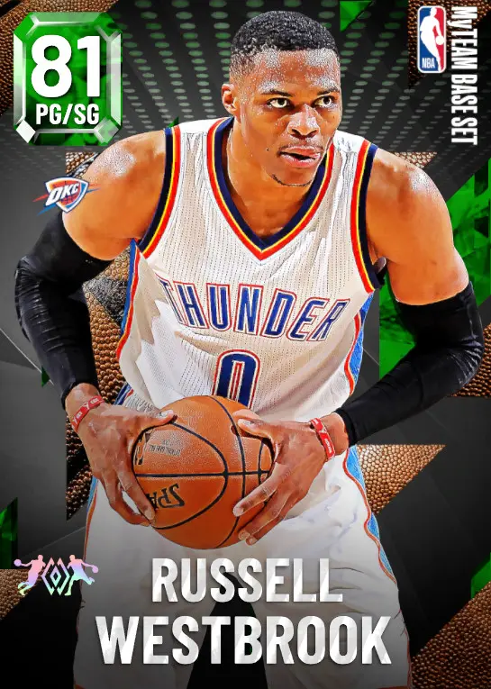 (EMERALD) Russell Westbrook (81 OVR)
