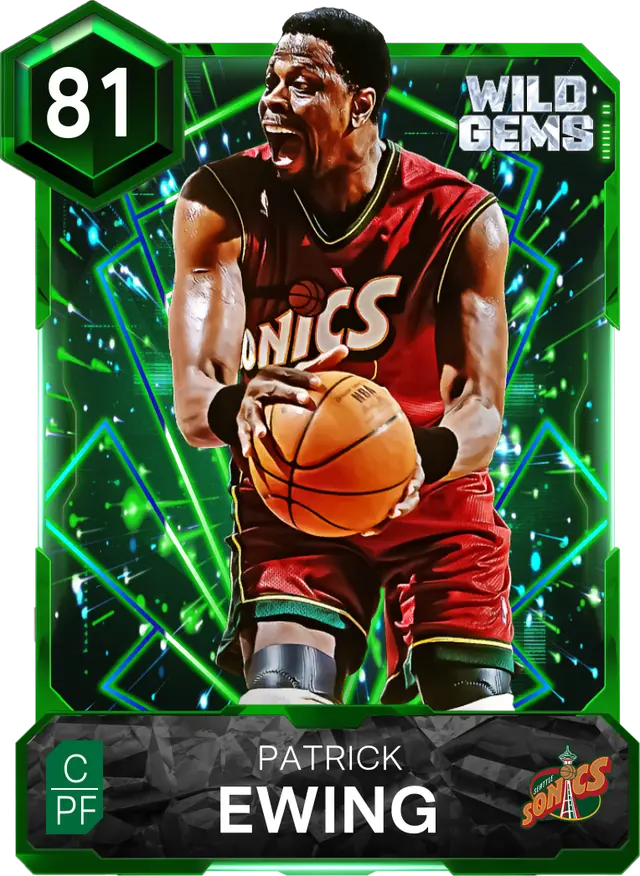 (EMERALD) Patrick Ewing (81 OVR)