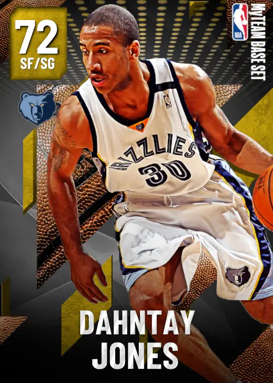 (GOLD) Dahntay Jones (72 OVR)