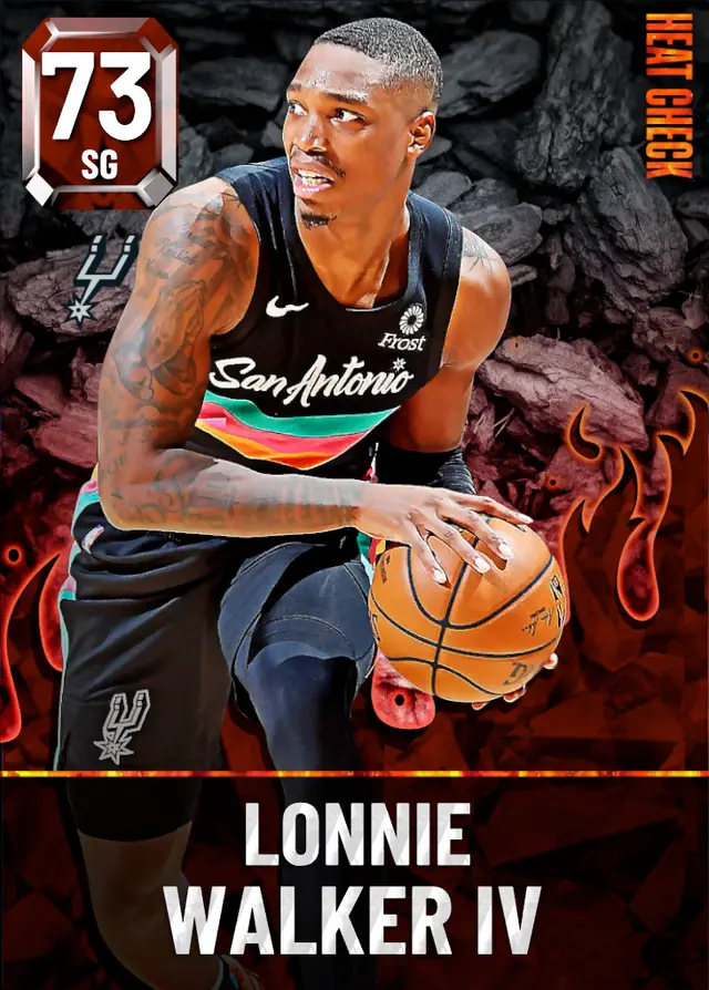 (GOLD) Lonnie Walker IV (73 OVR)