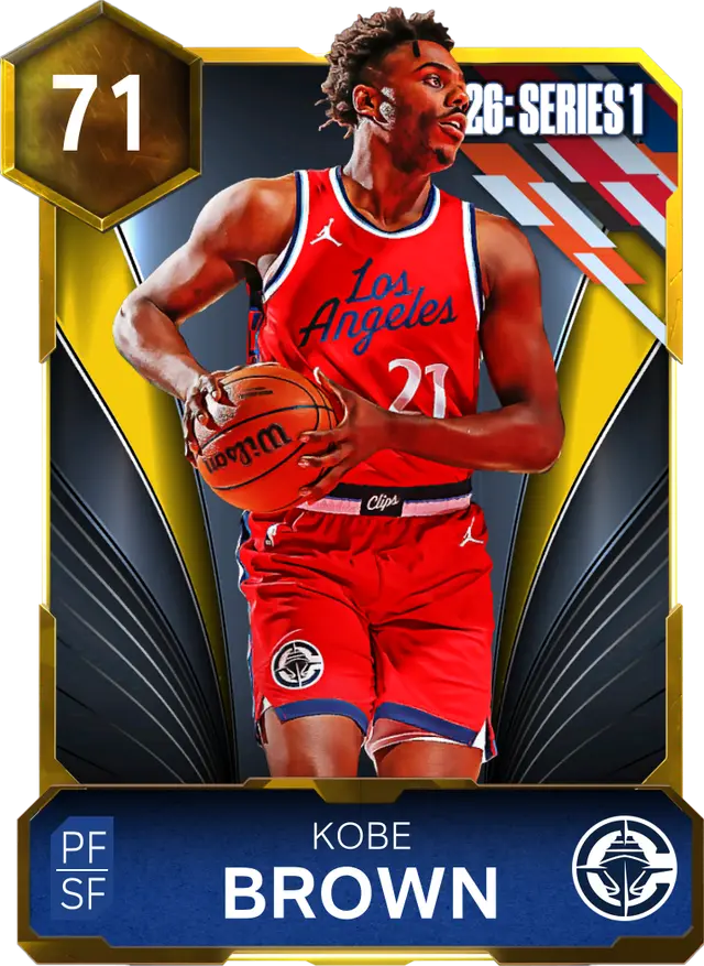 (GOLD) Kobe Brown (71 OVR)