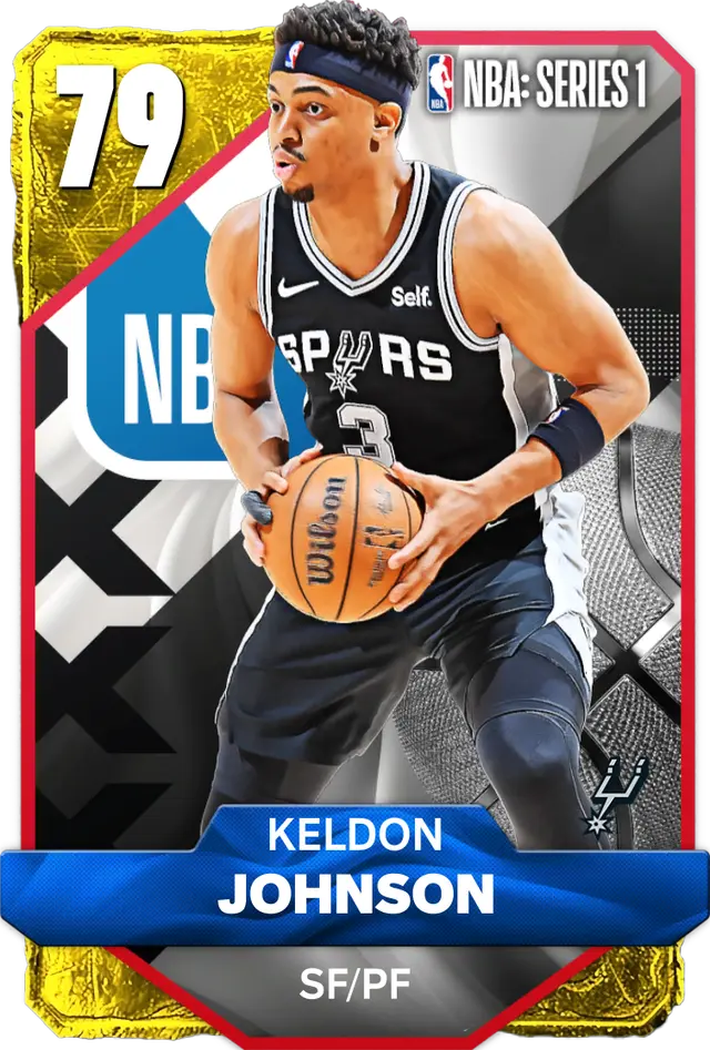 (GOLD) Keldon Johnson (79 OVR)
