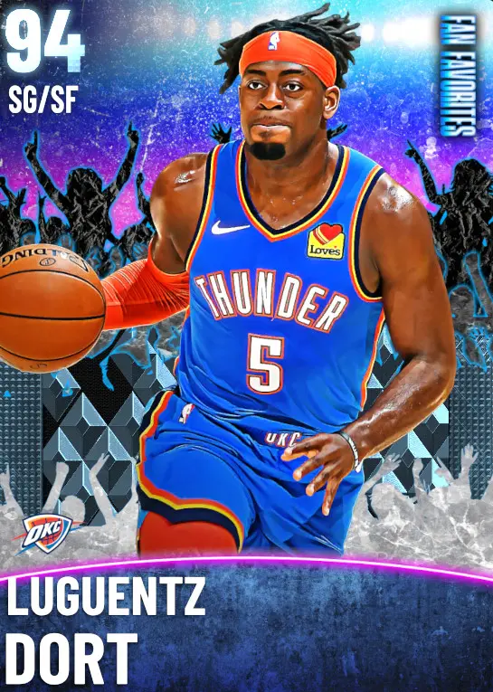 (DIAMOND) Luguentz Dort (94 OVR)