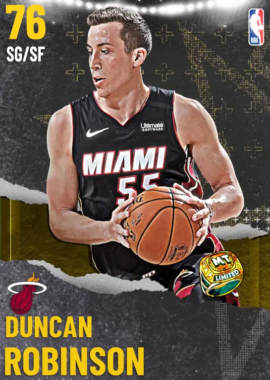 (GOLD) Duncan Robinson (76 OVR)