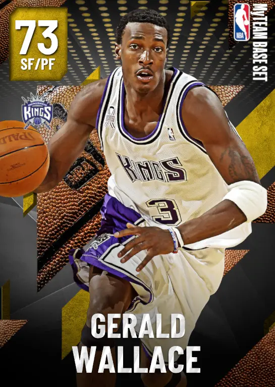 (GOLD) Gerald Wallace (73 OVR)