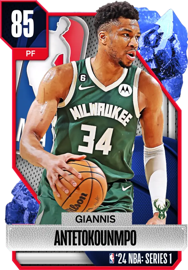 (SAPPHIRE) Giannis Antetokounmpo (85 OVR)