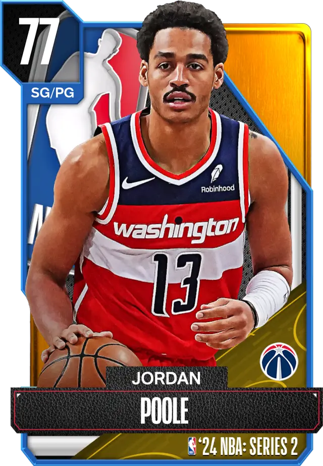 (GOLD) Jordan Poole (77 OVR)