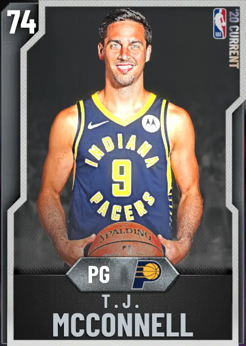 (SILVER) T.J. McConnell (74 OVR)