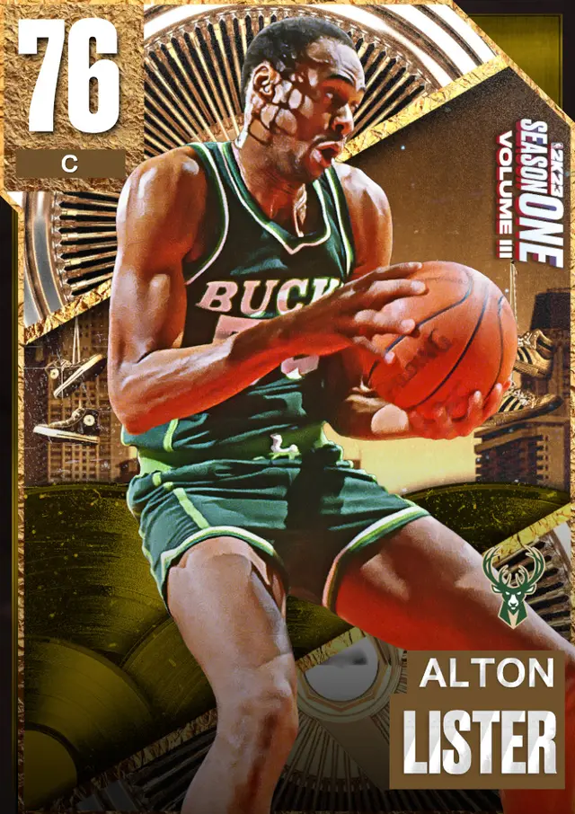 (GOLD) Alton Lister (76 OVR)