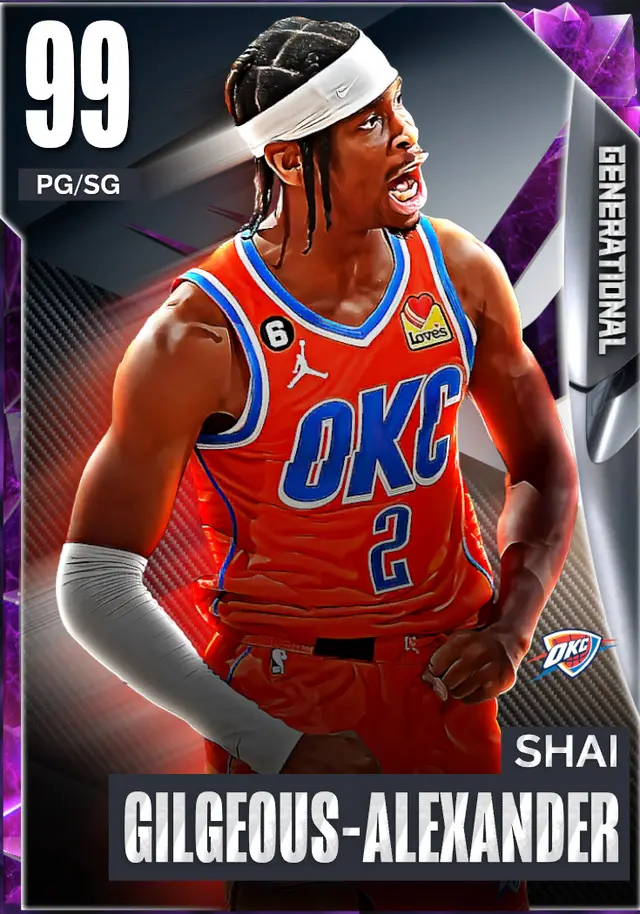 (DM) Shai Gilgeous-Alexander (99 OVR)
