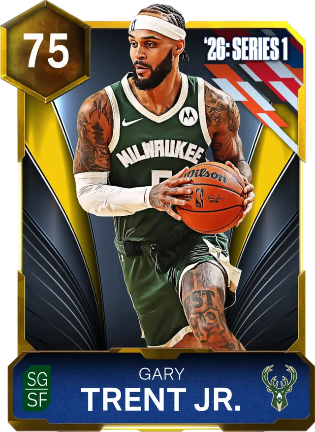 75 Gary Trent Jr. | Milwaukee Bucks