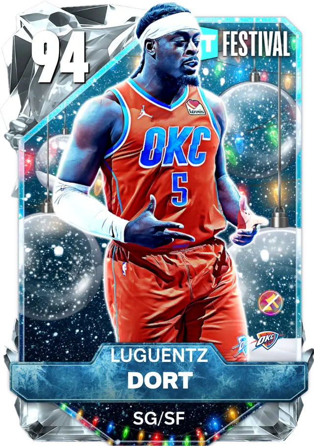 (DIAMOND) Luguentz Dort (94 OVR)
