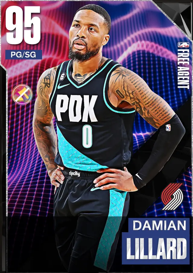 (FREEAGENT) Damian Lillard (95 OVR)
