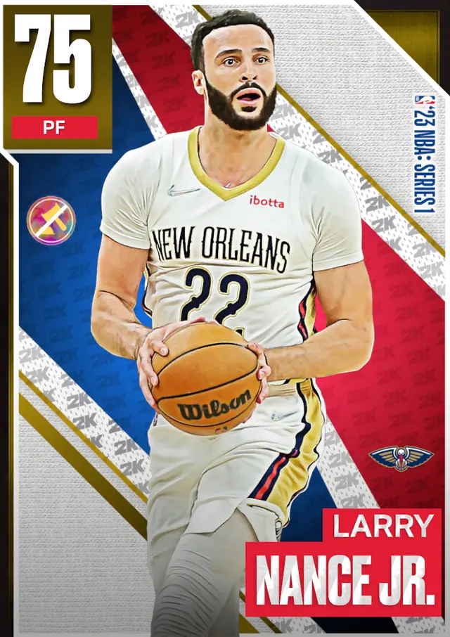 (GOLD) Larry Nance Jr. (75 OVR)