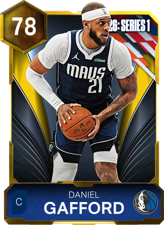 (GOLD) Daniel Gafford (78 OVR)