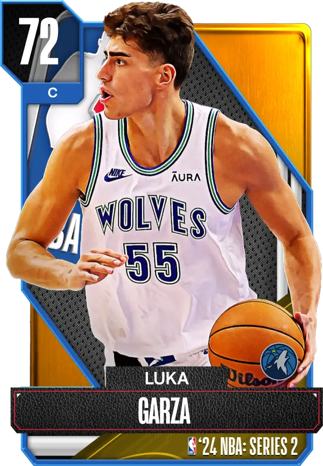 (GOLD) Luka Garza (72 OVR)