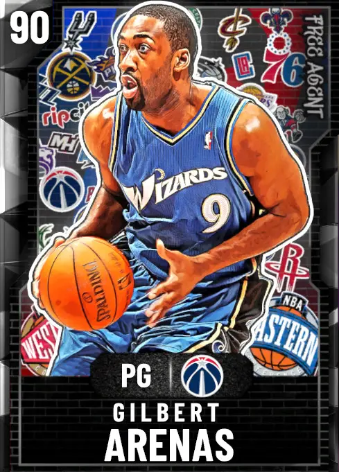 (FREEAGENT) Gilbert Arenas (90 OVR)
