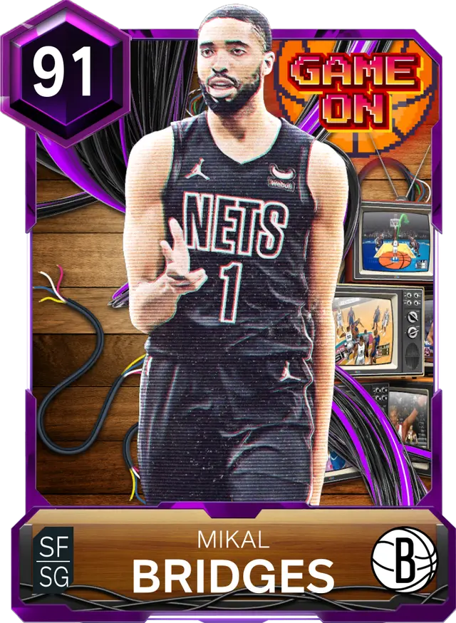 (AMETHYST) Mikal Bridges (91 OVR)