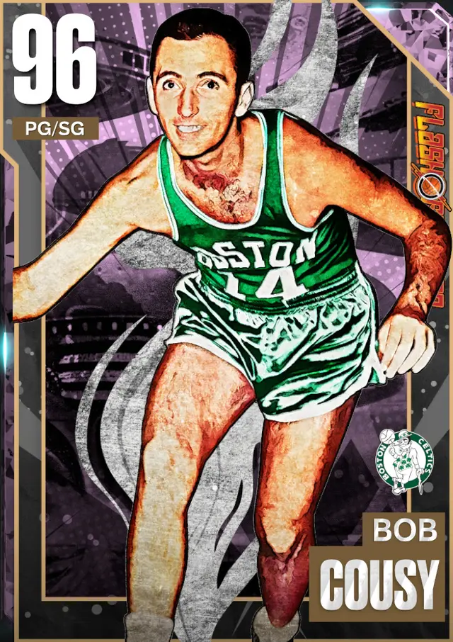 (PD) Bob Cousy (96 OVR)