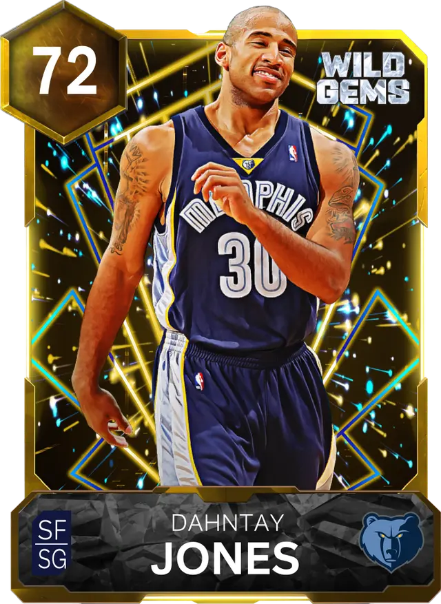 (GOLD) Dahntay Jones (72 OVR)