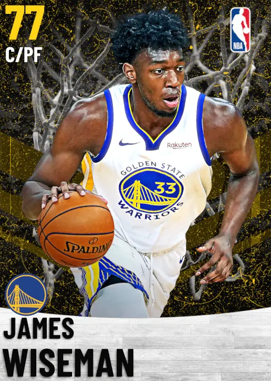 (GOLD) James Wiseman (77 OVR)