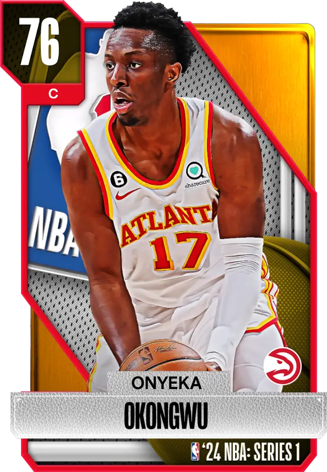 (GOLD) Onyeka Okongwu (76 OVR)