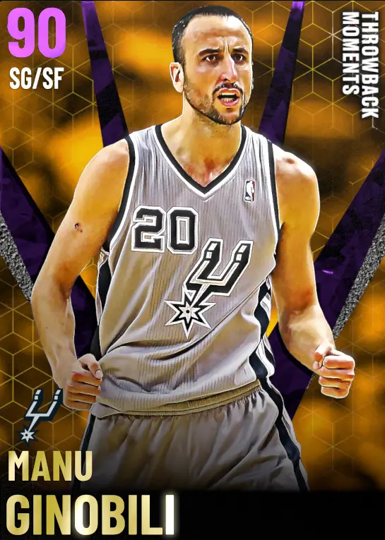 (AMETHYST) Manu Ginobili (90 OVR)