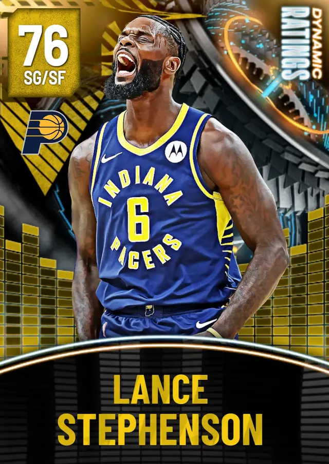 (GOLD) Lance Stephenson (76 OVR)