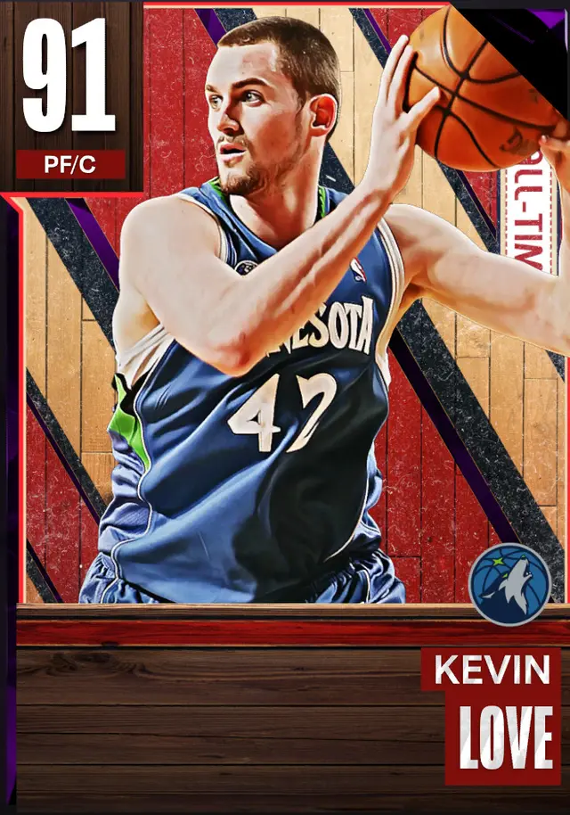 (AMETHYST) Kevin Love (91 OVR)