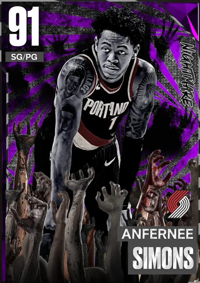 (AMETHYST) Anfernee Simons (91 OVR)