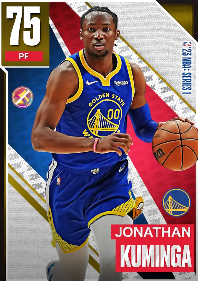 (GOLD) Jonathan Kuminga (75 OVR)