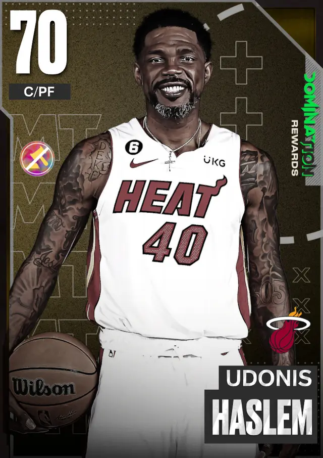 (GOLD) Udonis Haslem (70 OVR)