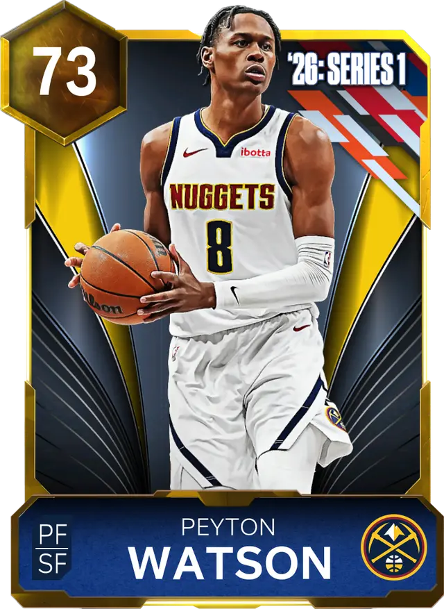 (GOLD) Peyton Watson (73 OVR)