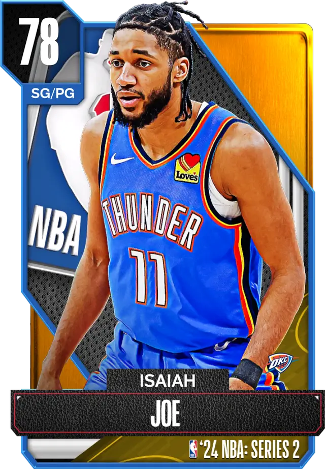 (GOLD) Isaiah Joe (78 OVR)