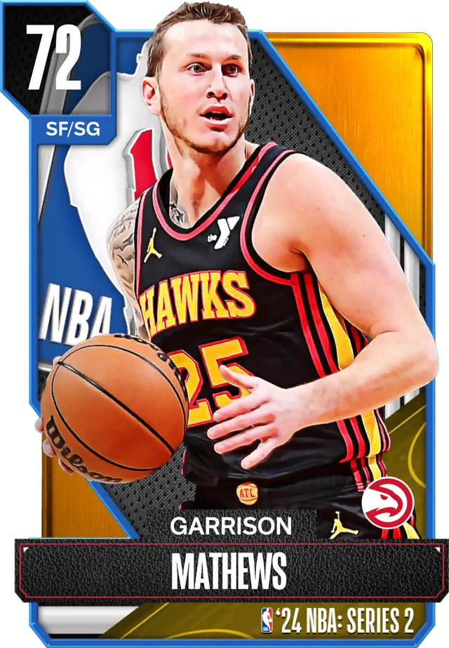 (GOLD) Garrison Mathews (72 OVR)