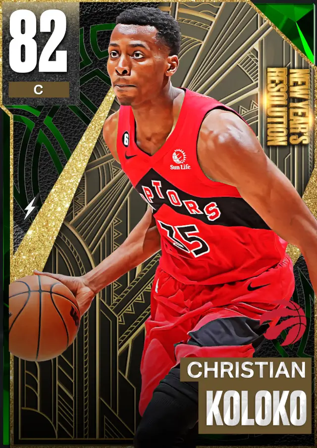 (EMERALD) Christian Koloko (82 OVR)