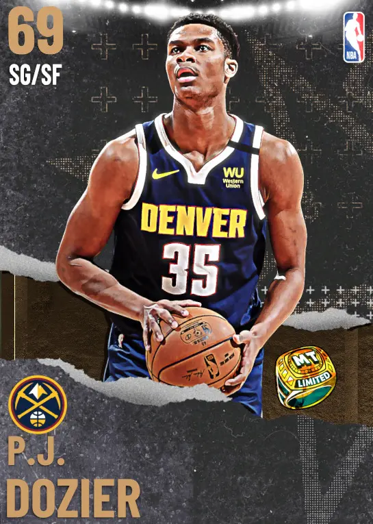 69 P.J. Dozier | Denver Nuggets
