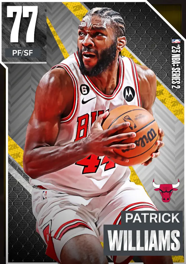 (GOLD) Patrick Williams (77 OVR)