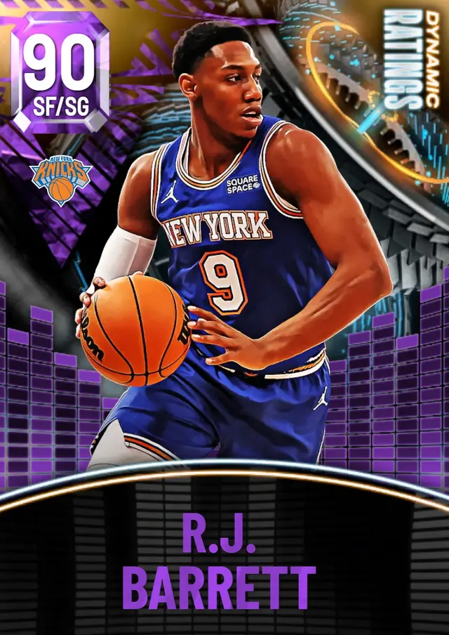(AMETHYST) R.J. Barrett (90 OVR)