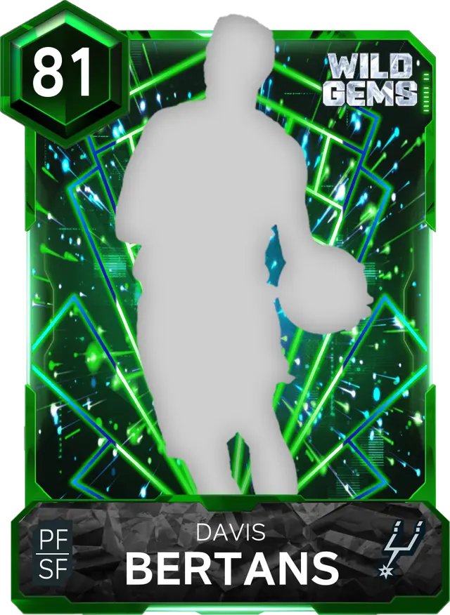 (EMERALD) Davis Bertans (81 OVR)