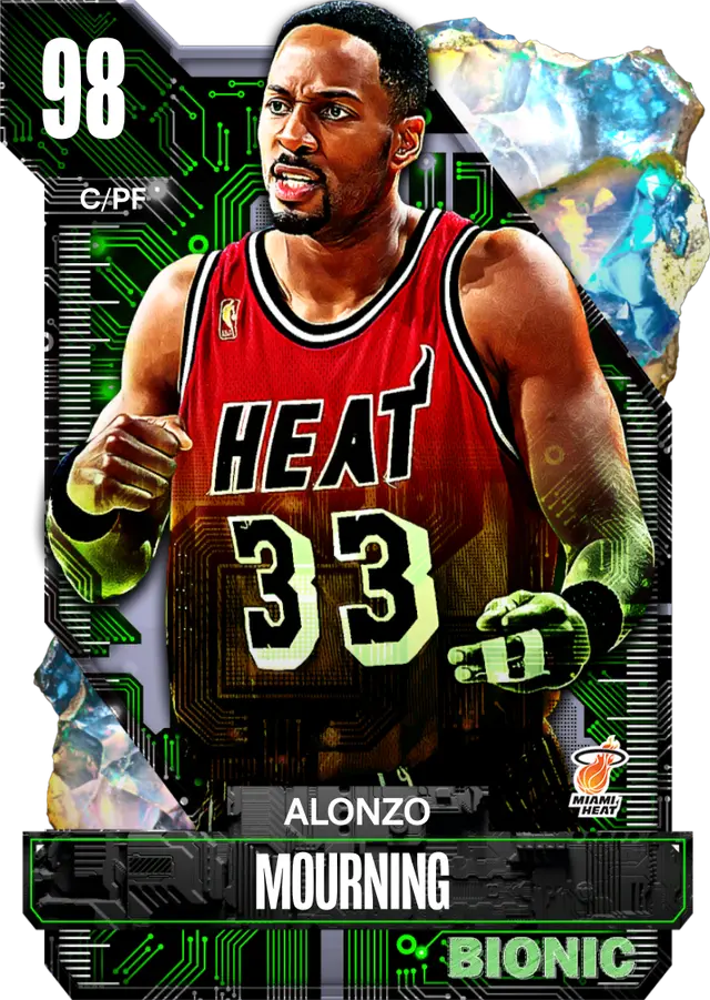 (OPAL) Alonzo Mourning (98 OVR)