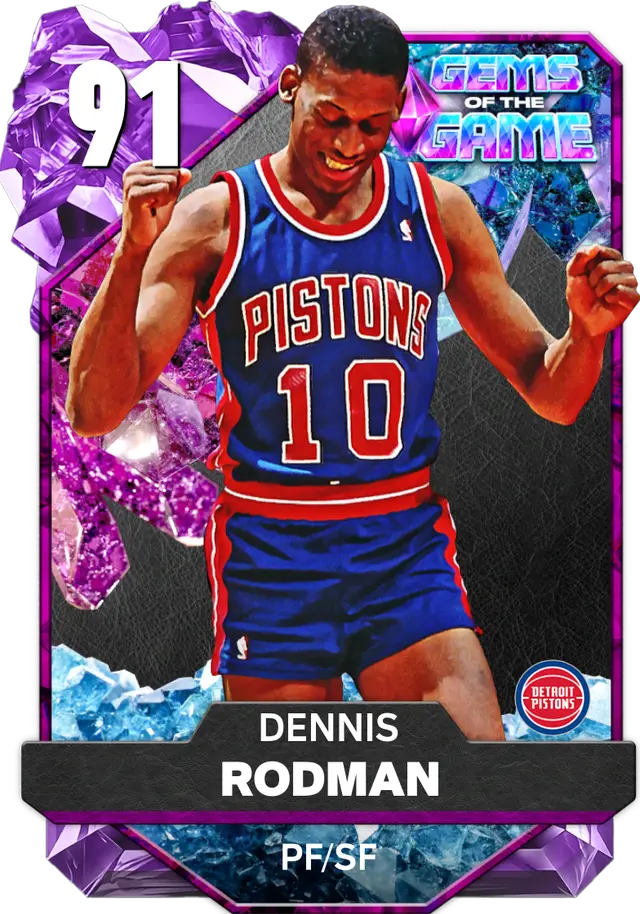 (AMETHYST) Dennis Rodman (91 OVR)