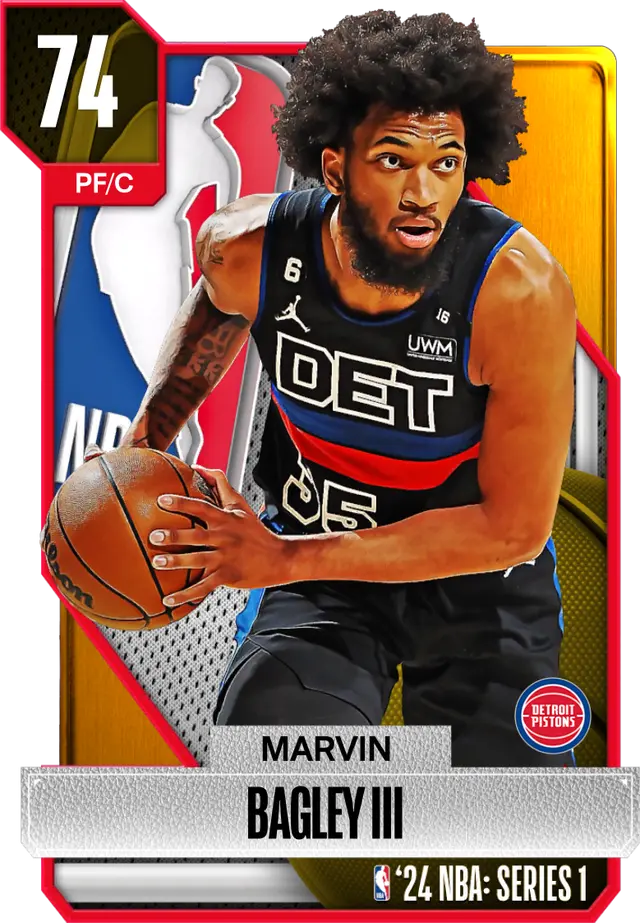 (GOLD) Marvin Bagley III (74 OVR)